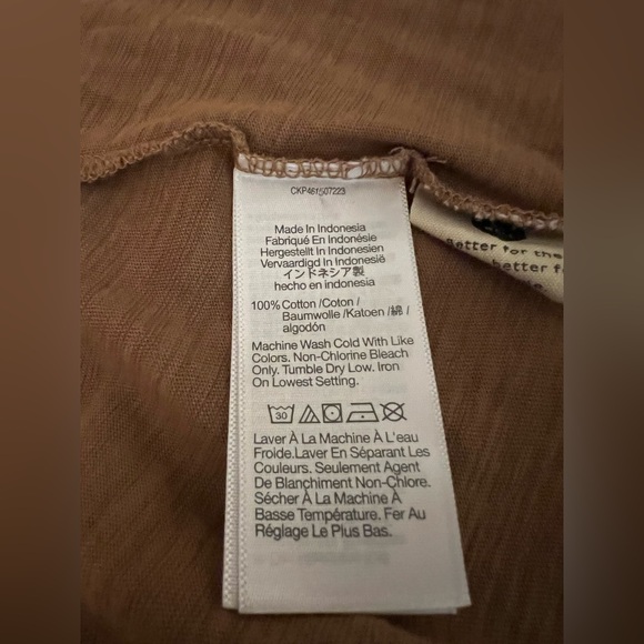 Madewell 100% Cotton Short Sleeve V-Neck T-shirt Bundle Size XL - Picture 8 of 12